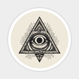 All-Seeing Eye Emblem Magnet